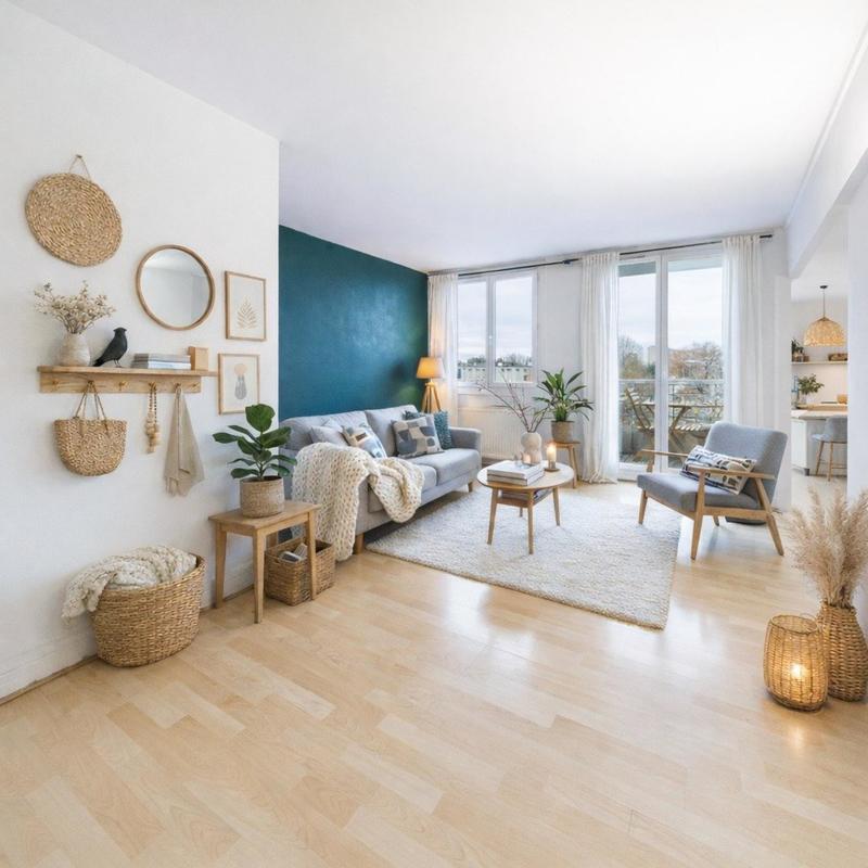 Appartement - 66 m² - 3 pièces