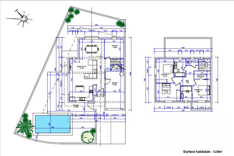 Villa - 130 m² - 5 pièces