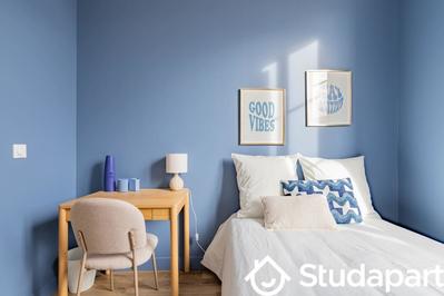 Chambre - 10 m² - 1 pièce