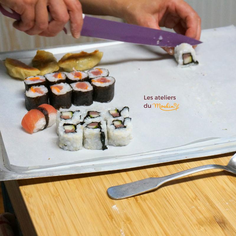 Sushis &amp; makis | les ateliers du Moulin