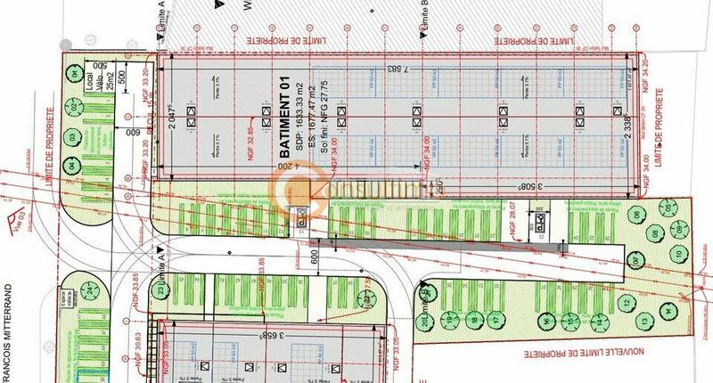 Local commercial - 1 633 m²