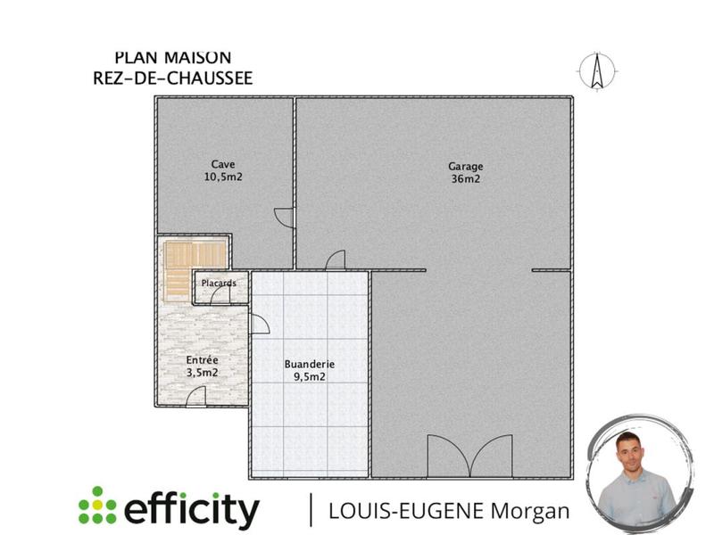 Maison - 76 m² - 5 pièces