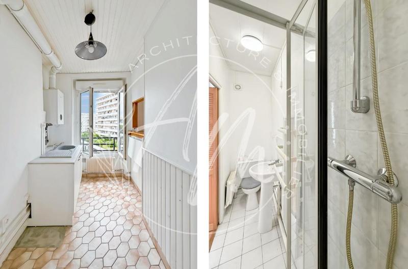 Appartement - 36 m² - 2 pièces