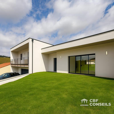 Maison contemporaine - 125 m² - 6 pièces