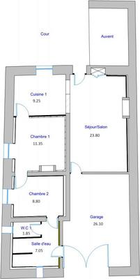 Maison - 138 m² - 6 pièces