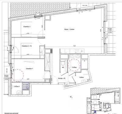 Appartement - 90 m² - 4 pièces