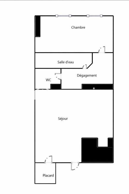 Appartement - 40 m² - 2 pièces