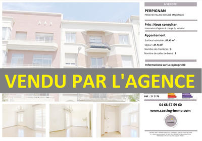 Appartement - 87 m² - 4 pièces