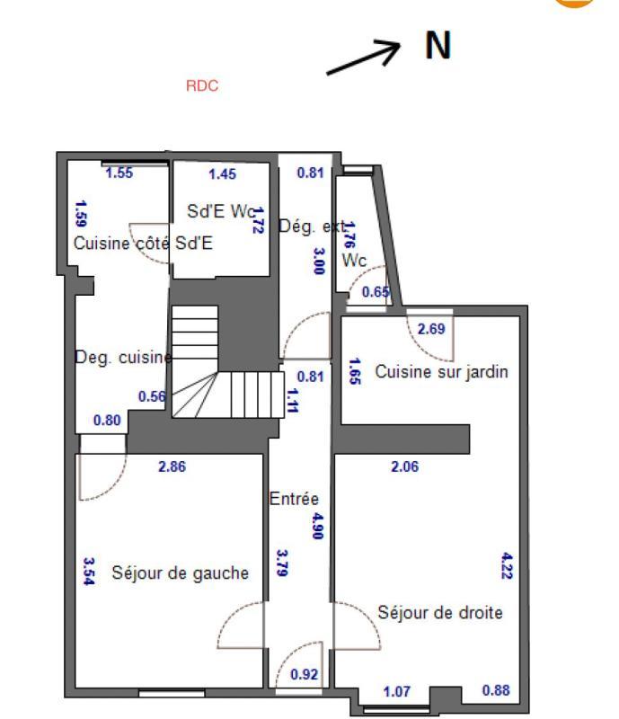 Immeuble - 115 m² - 8 pièces