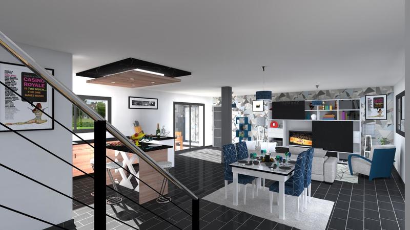 Maison - 110 m² - 5 pièces