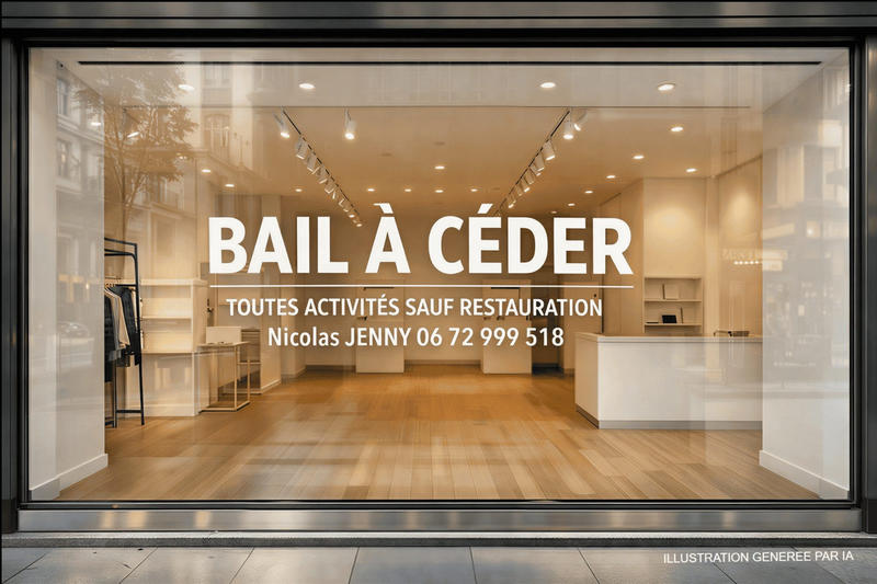Fonds de commerce - Local commercial - 175 m²
