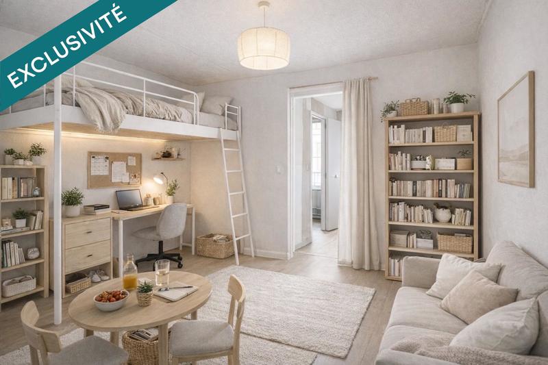 Appartement - 20 m² - 1 pièce