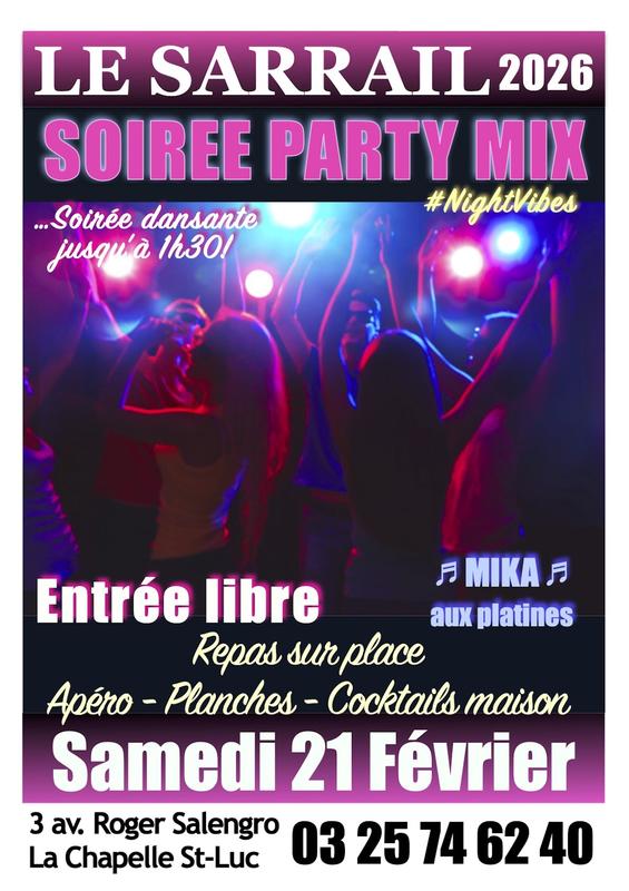 Soirée "Party Mix" avec Mika aux platines