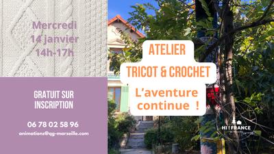 Atelier tricot et crochet