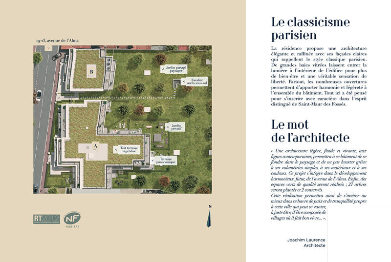 Appartement - 44 m² - 2 pièces