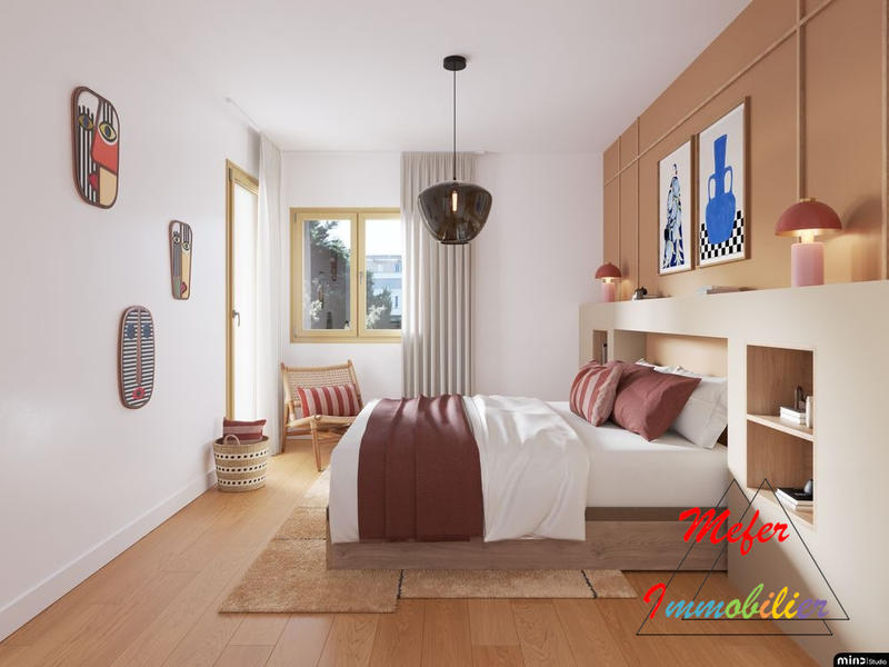 Appartement - 63 m² - 3 pièces