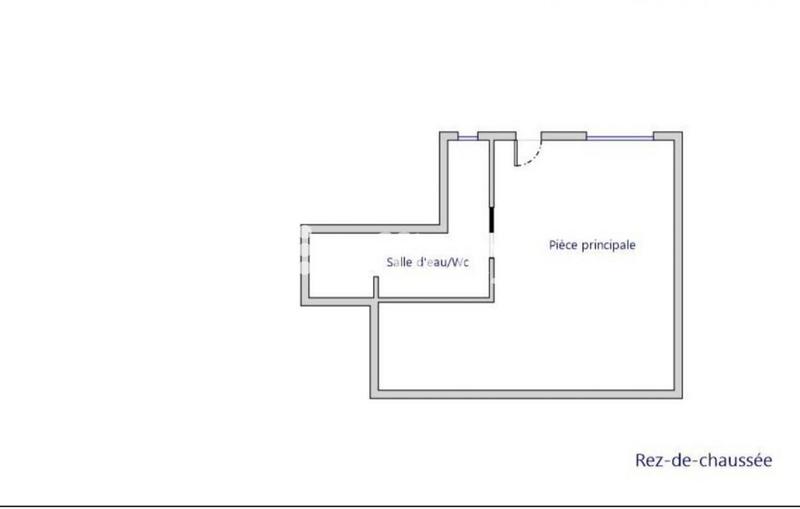 Appartement - 15 m² - 1 pièce