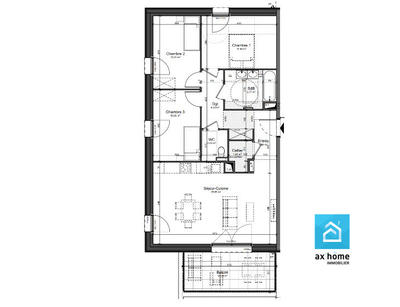 Appartement - 81 m² - 4 pièces