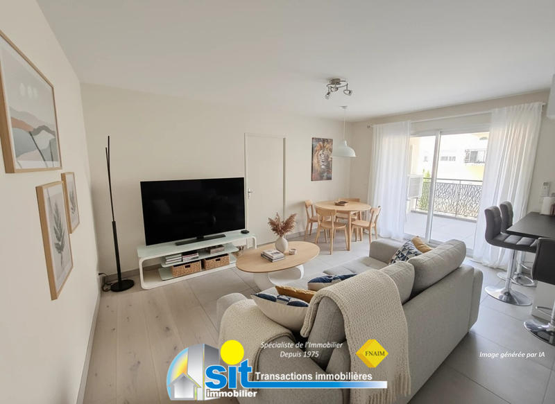 Appartement - 66 m² - 3 pièces