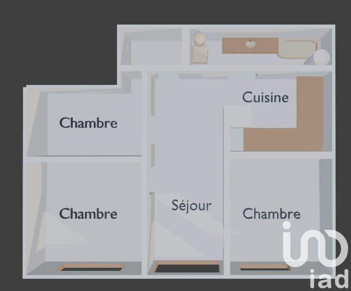 Appartement - 67 m² - 5 pièces