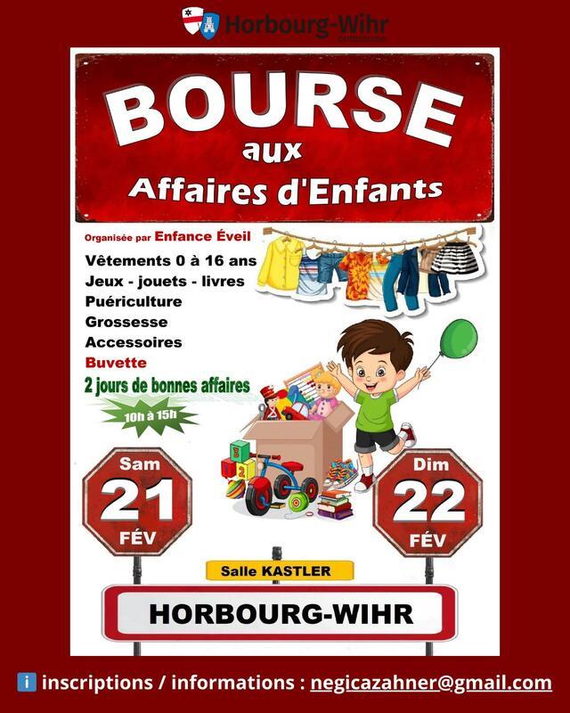 Bourse aux affaires d’enfants