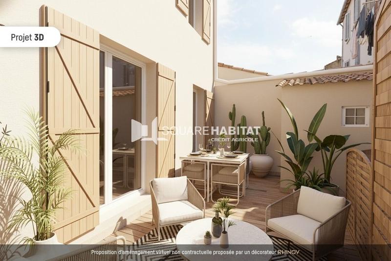 Maison - 61 m² - 3 pièces