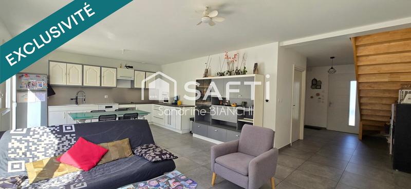 Maison - 107 m² - 5 pièces