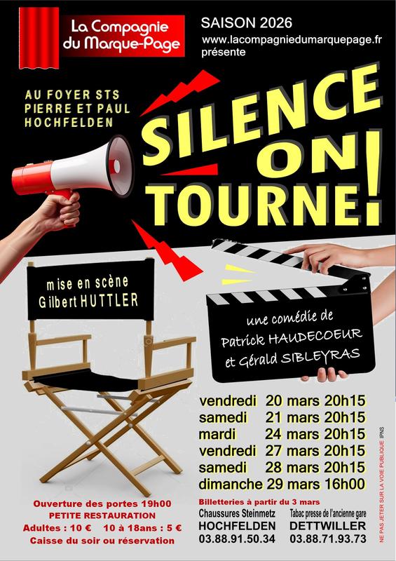 Théâtre : Silence, on tourne !