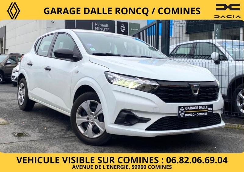Dacia Sandero Essential Sce 65 Bluetooth/Roue de Secours/Regulateur/Vitres Av Electriques