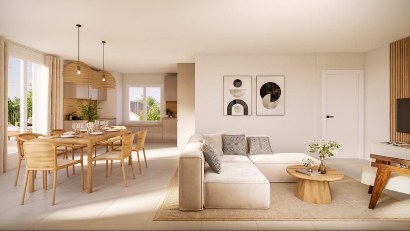 Appartement - 97 m² - 5 pièces