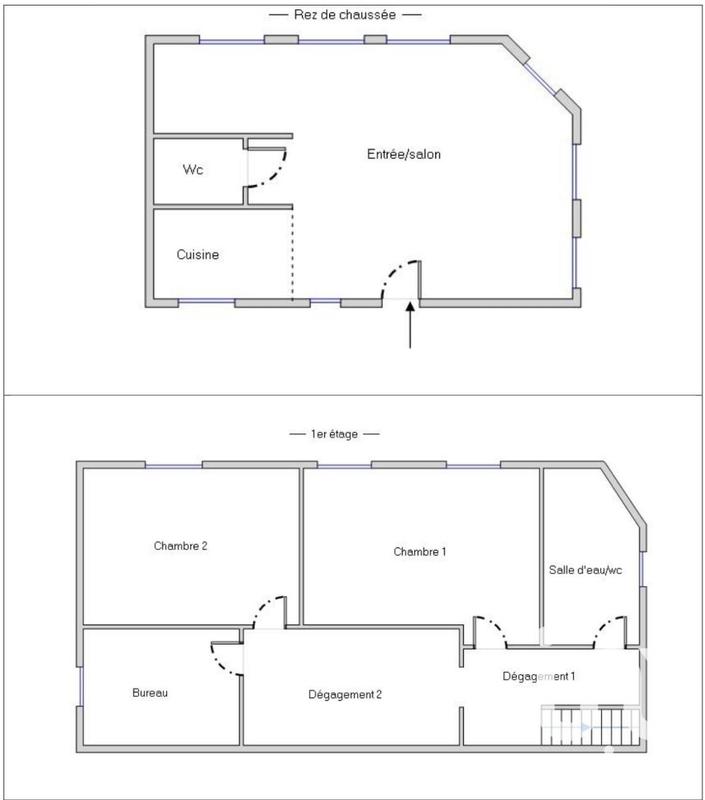 Maison - 108 m² - 5 pièces