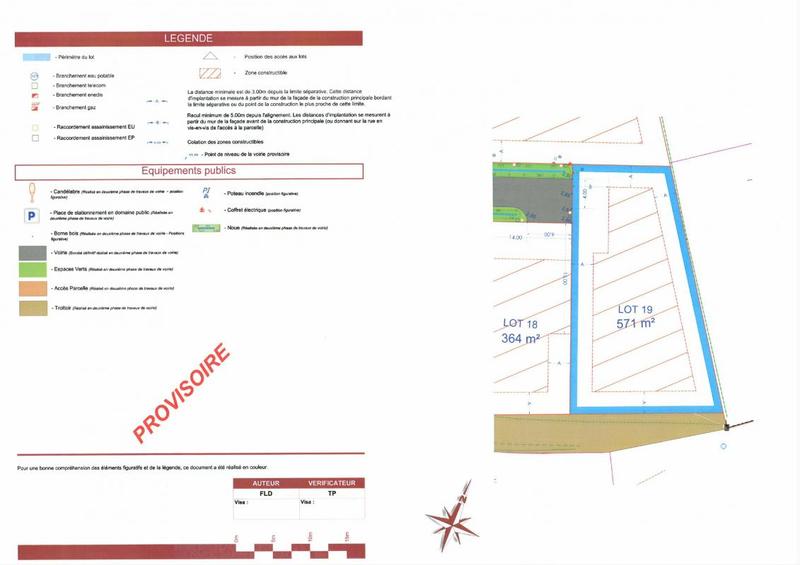 Terrain constructible - 571 m²