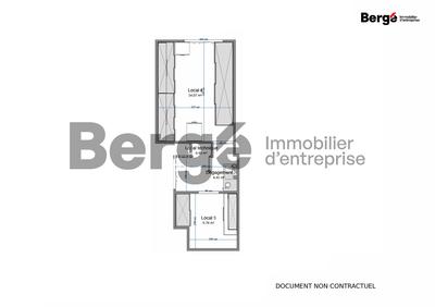 Local d'activités - 31 m² - 4 pièces