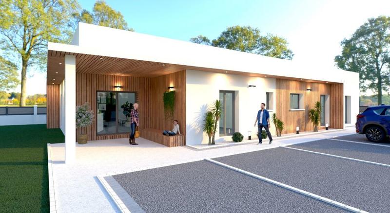 Maison - 90 m² - 5 pièces