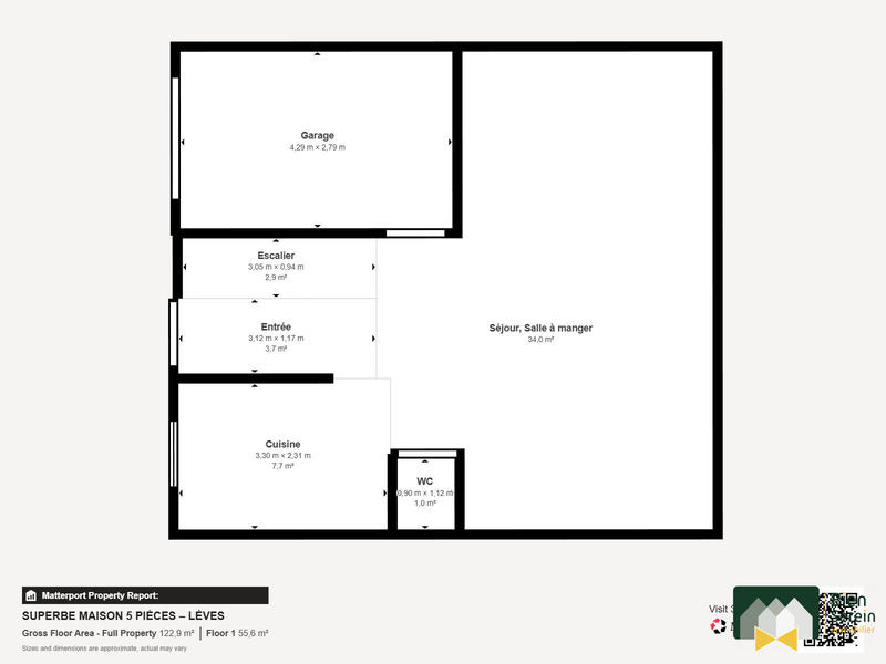 Maison ancienne - 96 m² - 5 pièces