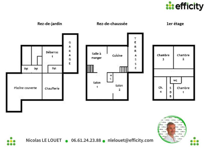 Maison - 171 m² - 8 pièces