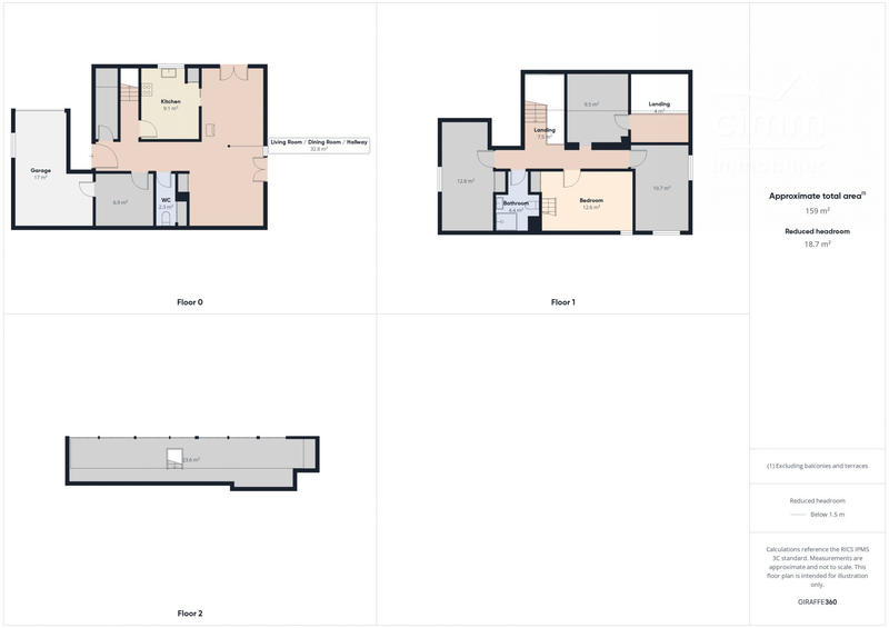 Maison - 110 m² - 4 pièces