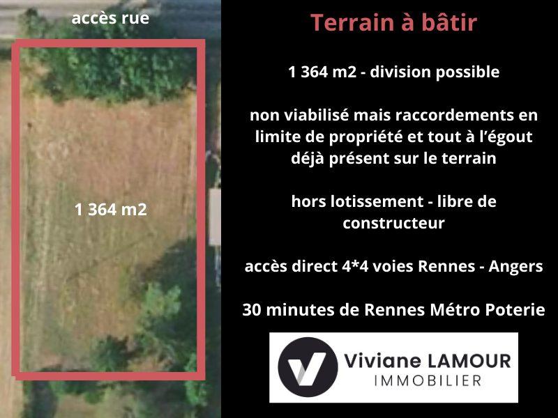 Terrain - 1 364 m²