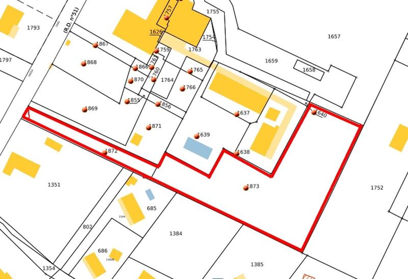 Terrain constructible - 3 931 m²