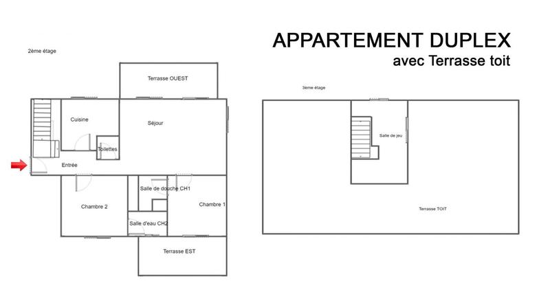 Appartement - 74 m² - 4 pièces