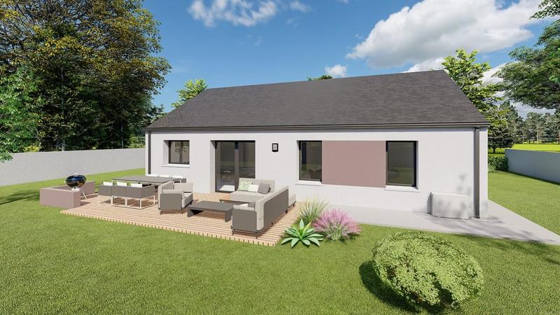 Maison - 104 m² - 6 pièces