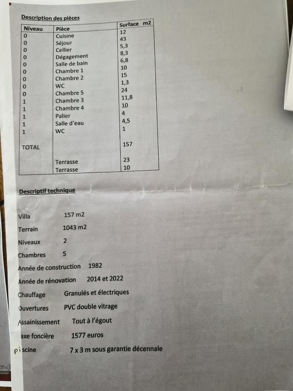 Villa - 157 m² - 6 pièces