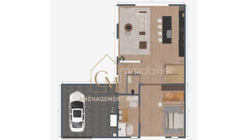 Maison traditionnelle - 200 m² - 4 pièces