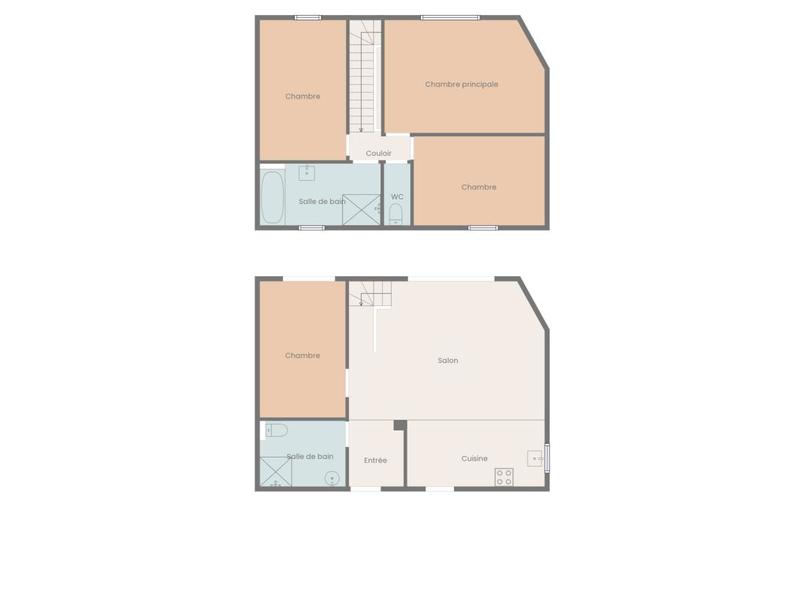 Maison - 113 m² - 6 pièces