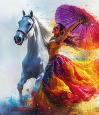 Spectacle équestre de Noël