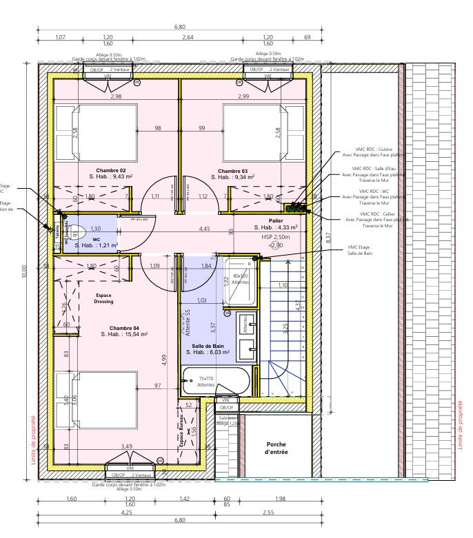 Maison - 111 m² - 6 pièces