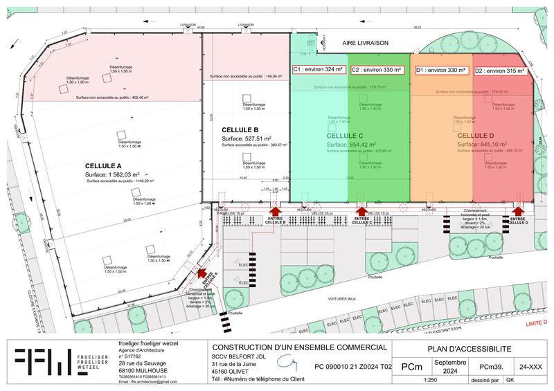 Local commercial - 3 367 m²