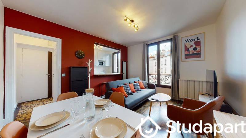 Chambre - 9 m² - 1 pièce