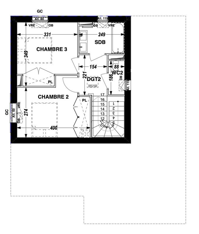 Villa - 104 m² - 4 pièces