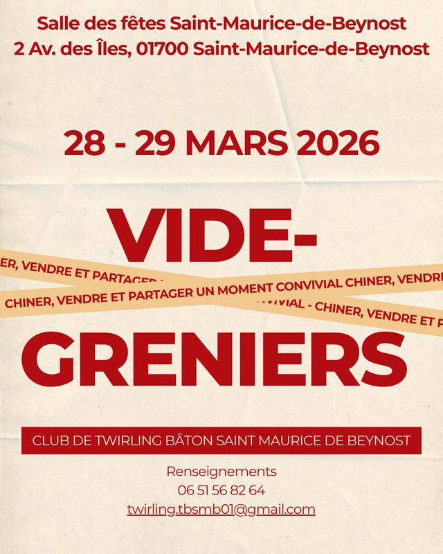 Vide greniers du tbsmb